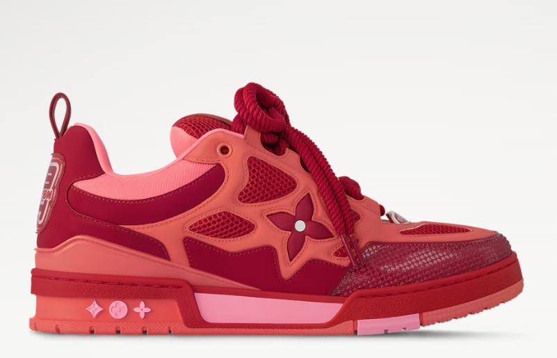 Louis Vuitton Skate Trainer Red Sneaker