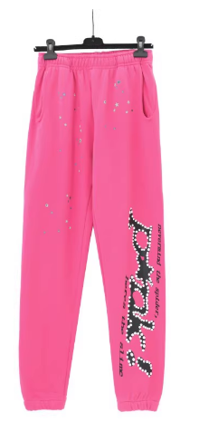 Sp5der Web Punk Pink Pants