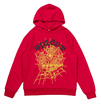 Sp5der Web Red Hoodie