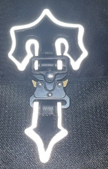 Trapstar Black Reflective Bag