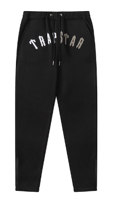 TRAPSTAR Irongate Chenille Arch Black/White Pants