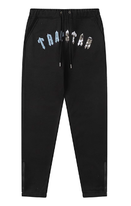 TRAPSTAR Irongate Chenille Arch Black/Blue Pants