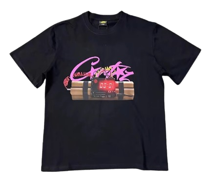 Corteiz No Time 4 Luv Tee Black T-Shirt