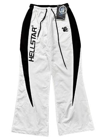 Hellstar Thriller White Track Pants