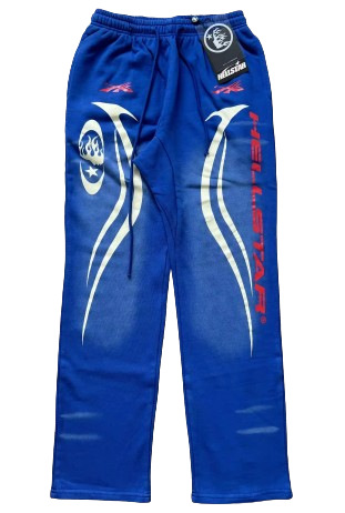 Hellstar Sports Blue Sweatpants