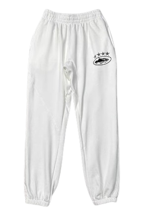 Corteiz 4Starz Alcatraz White Pants
