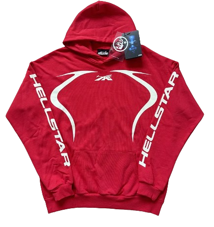 Hellstar Jet Red Sports Hoodie