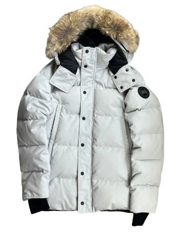 Canada Goose Wyndham Fur Parka Jacket White