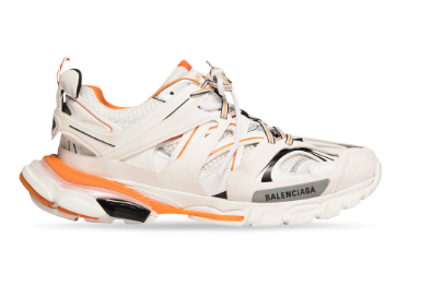 Balenciaga Track LED White and Orange