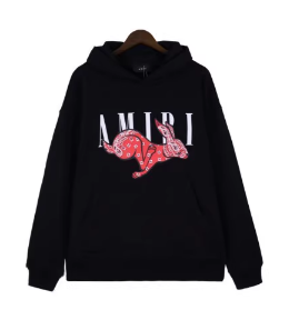 AMIRI CNY Rabbit Logo Hoodie