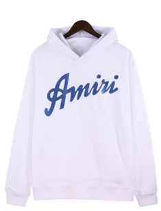 AMIRI California Hawaiian White Hoodie