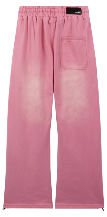 AMIRI Hollywood Distressed Pink Pants
