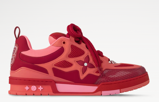 Louis Vuitton Skate Trainer Red Sneaker