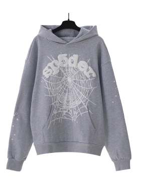 Sp5der Web Grey Hoodie