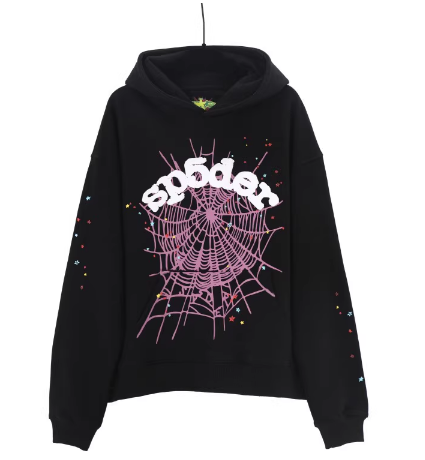 Sp5der Web Black Hoodie