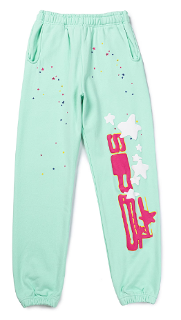 Sp5der Web Mint Green Pants Limited