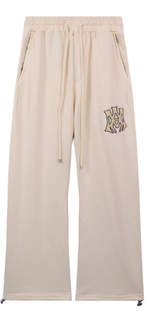 AMIRI Hollywood Distressed Beige Pants