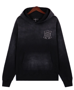 AMIRI Hollywood Distressed Black Hoodie
