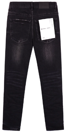 PURPLE Black Dirty Vintage Pants