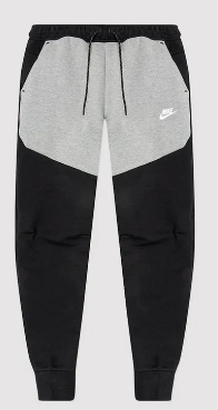 Nike Tech Fleece Black and Grey Pants