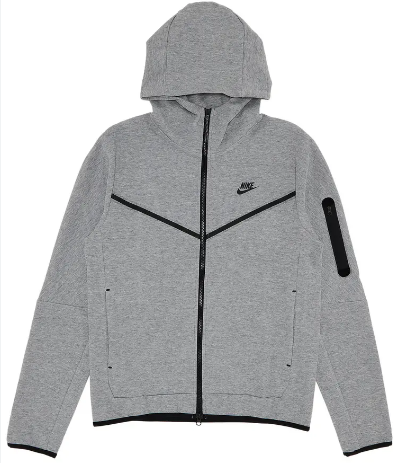 Nike Tech Fleece Grey Zip Up
