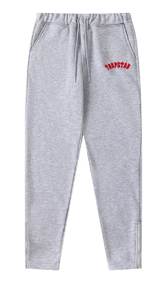 TRAPSTAR Irongate Chenille Arch Grey/Red Pants