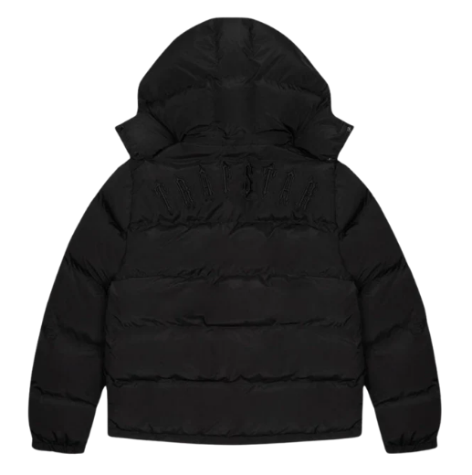 Trapstar Irongate Detachable Hooded Puffer Jacket - Black