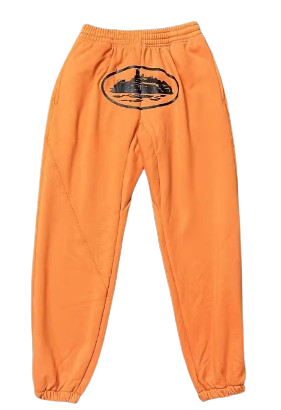 Corteiz Alcatraz Orange Pants