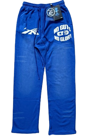 Hellstar Blue NO Guts NO Glory Pants