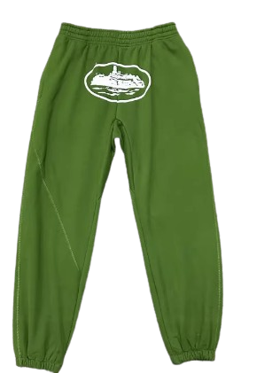 Corteiz Alcatraz Green Pants