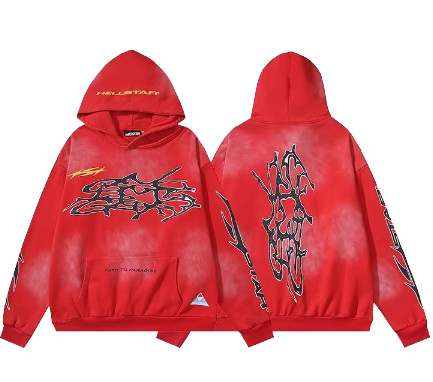 Hellstar Racer Hoodie Red Limited