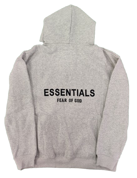 Essentials Fear of God Hoodie Light Gray